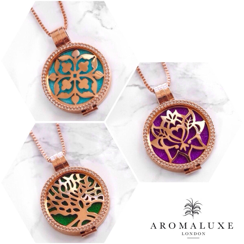 AromaLuxe London - AromaLove London [prodyct_title] - Diffuser Necklace Default type - Diffuser Jewelry AromaLove London - AromaLove London 