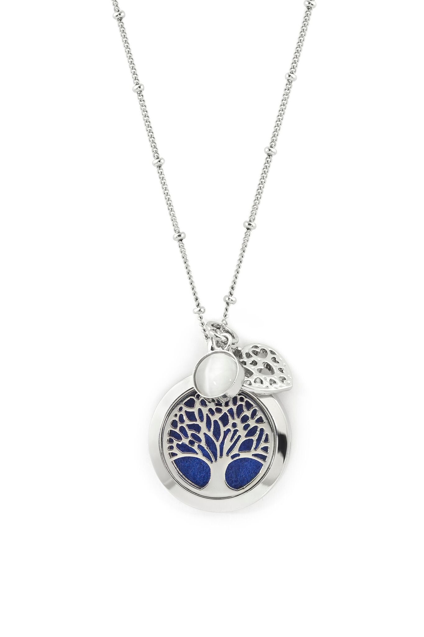Stainless steel essential oil diffuser necklace online