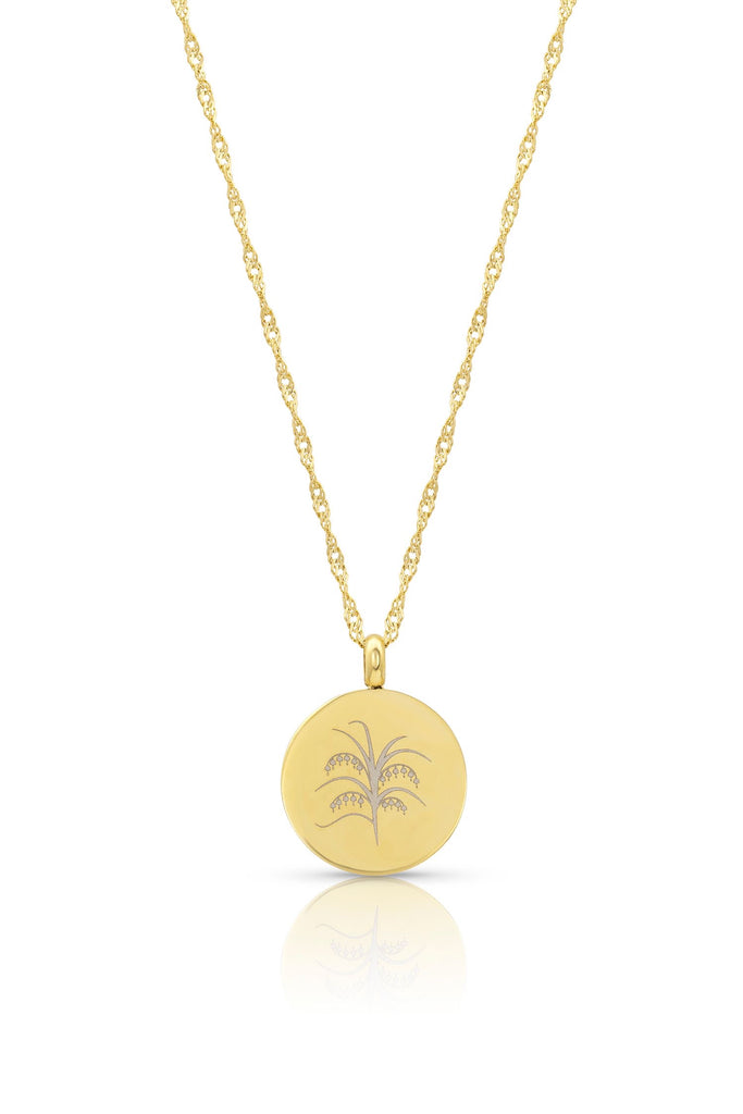 (123) Flowerburst (smaller) diffuser necklace - 20mm, 9 pads, shorter diamond cut necklace