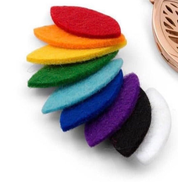 Diffuser Pad Leaf shaped diffuser pad inserts - AromaLove London